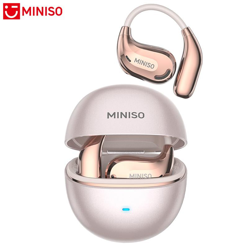 MINISO MS209 Wireless Bluetooth Headset, Bluetooth 6.0, OWS Earphones , Sports Headphones, Built-In Microphone, Compatible with Android/Ios