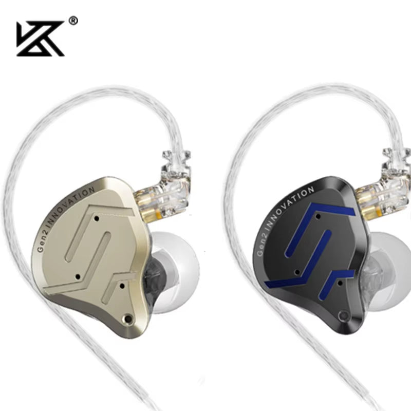 ZSN Pro 2 Hybrid Drive 1BA+1DD in Ear Metal Earphones HIFI Bass Headset Monitor Earbuds Sport Noise Cancelling Headphone