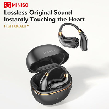 MINISO MS209 Wireless Bluetooth Headset, Bluetooth 6.0, OWS Earphones , Sports Headphones, Built-In Microphone, Compatible with Android/Ios