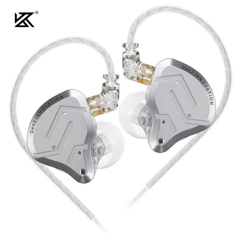 ZSN Pro 2 Hybrid Drive 1BA+1DD in Ear Metal Earphones HIFI Bass Headset Monitor Earbuds Sport Noise Cancelling Headphone