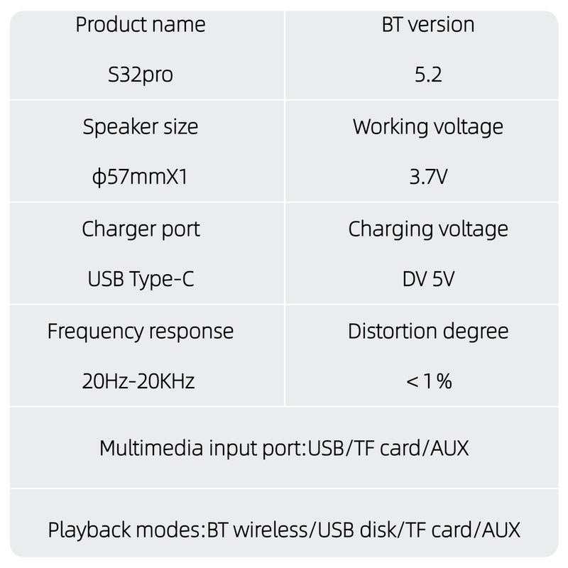 ZEALOT Portable Bluetooth Speaker with Super Bass,Ipx5 Waterproof, Outdoor Wireless Speaker, Hifi Stereo Sound, RGB Lights, 12-Hour Playtime, Supports TF Card/Usb/Aux - Perfect for Phone, Computer, Home, Outdoor, Camping, Hiking, Bathroom, Car, Gift