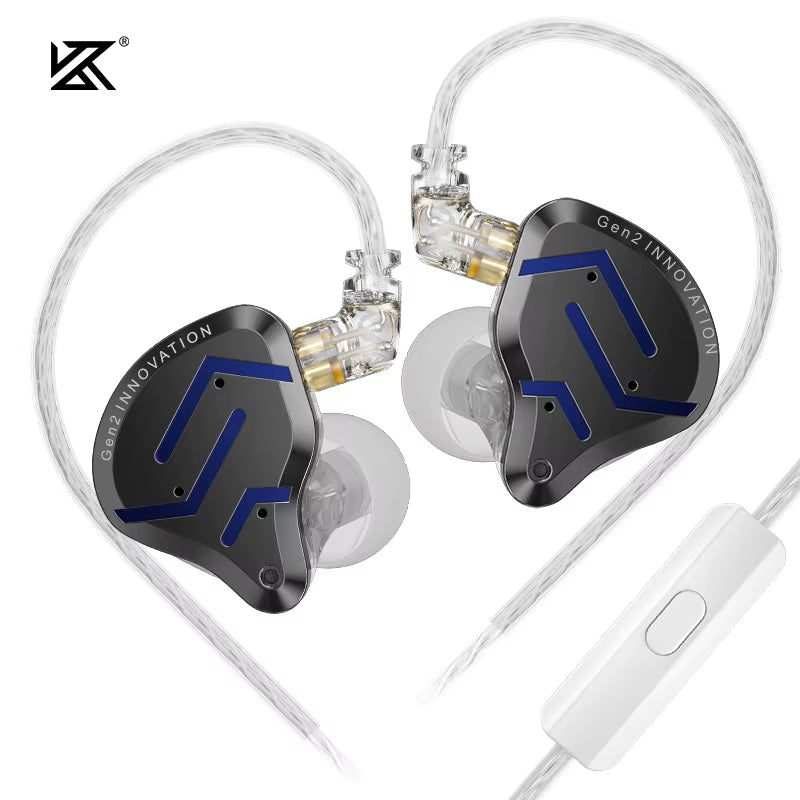 ZSN Pro 2 Hybrid Drive 1BA+1DD in Ear Metal Earphones HIFI Bass Headset Monitor Earbuds Sport Noise Cancelling Headphone